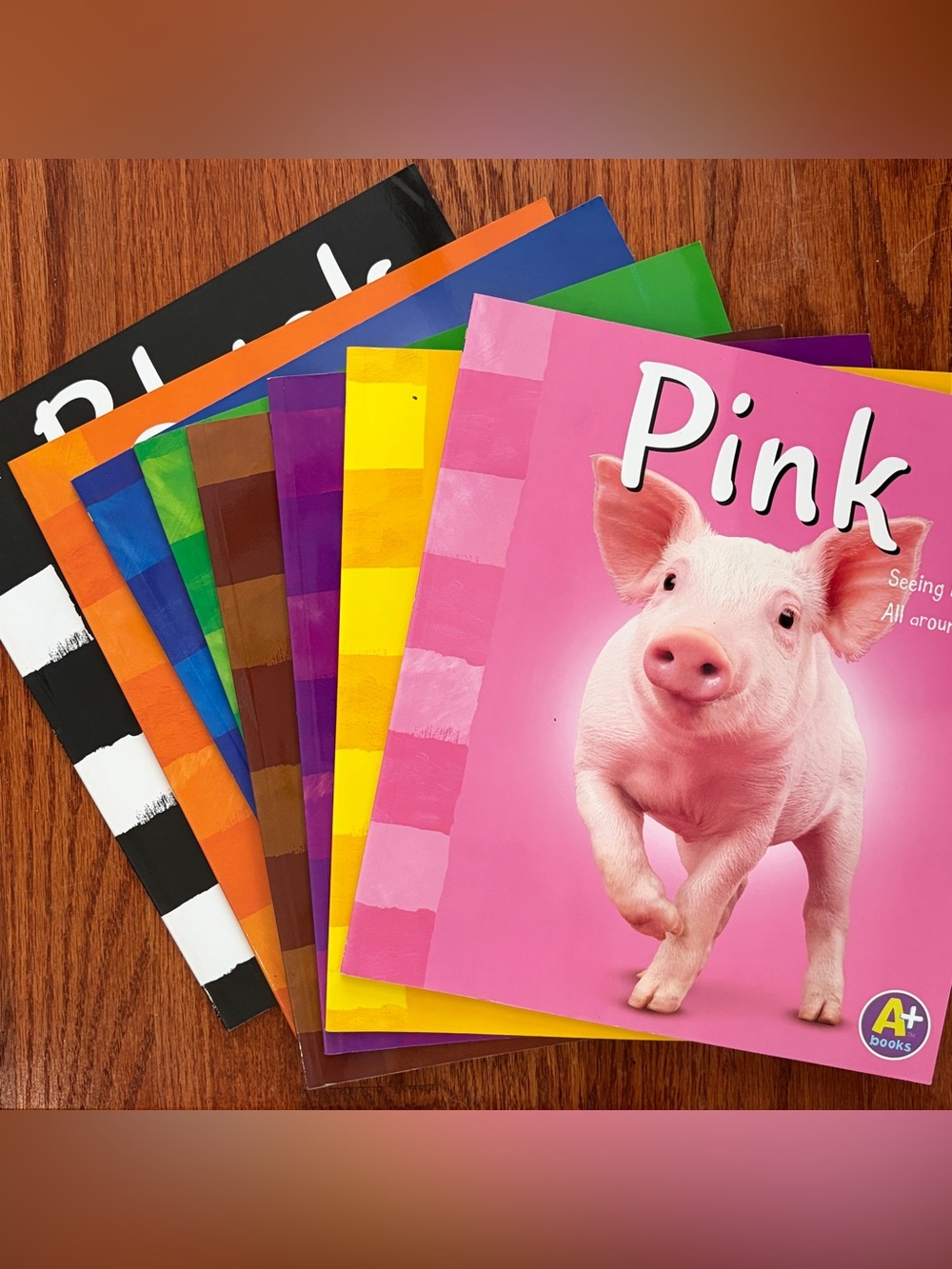 Set of 8 “Color” Books—one book for each color